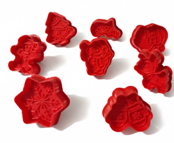 Prägeausstecher-Set Weihnachten